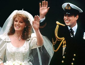 prince andrew and sarah fergusson,  prince andrew and fergie