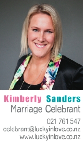 kimberly sanders lucky in love marriage celebrant auckland north shore